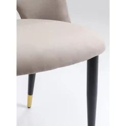Stuhl Iris Velvet Taupe (2/Set)