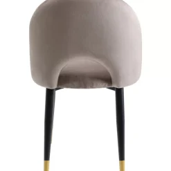 Stuhl Iris Velvet Taupe (2/Set)