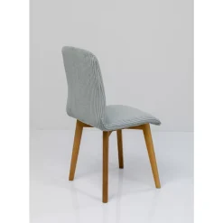 Stuhl Lara Cord Blau