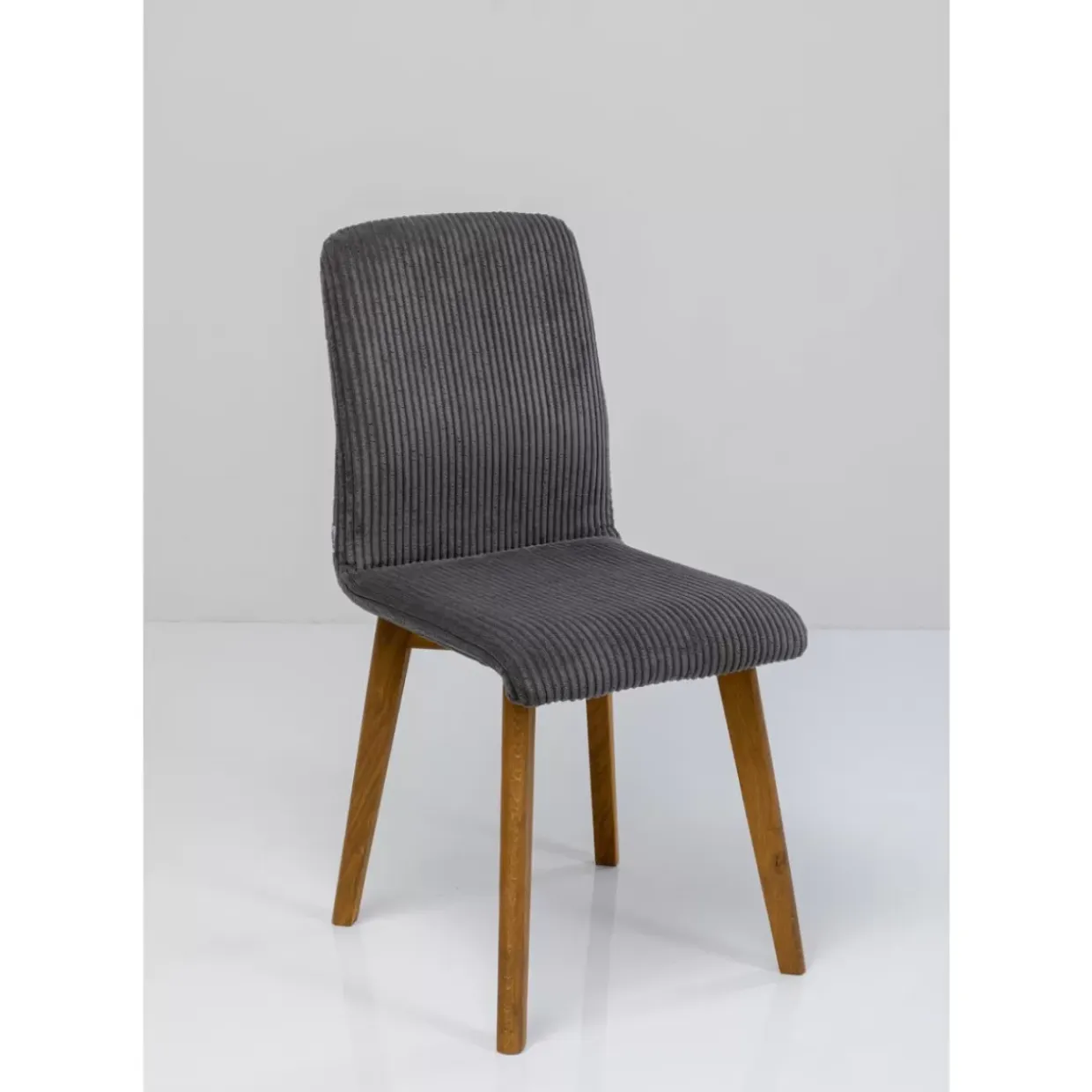 Stuhl Lara Cord Grau