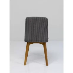 Stuhl Lara Cord Grau