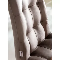 Stuhl Moritz Velvet Silbergrau