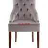 Stuhl Prince Velvet Grau