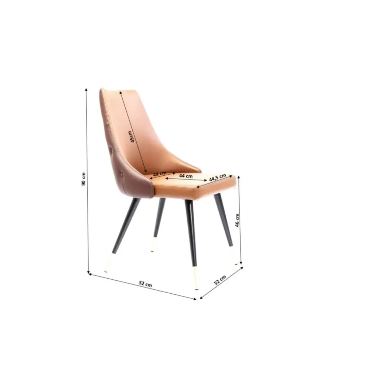 Stuhl Urban Desire Braun