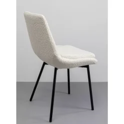 Stuhl West Side Boucle Creme