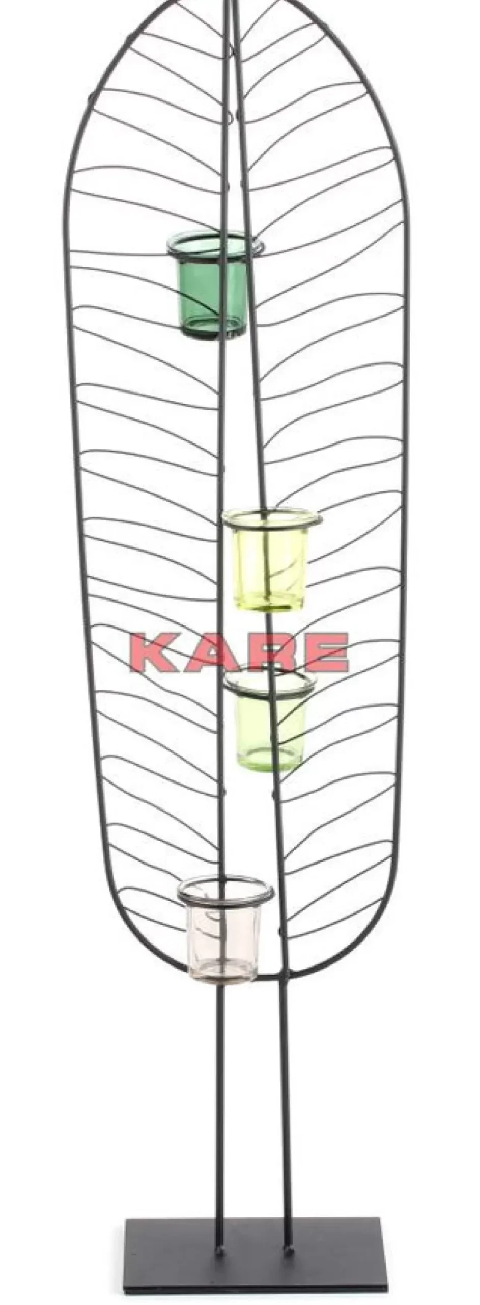 Teelichthalter Leaf Wire 86Cm