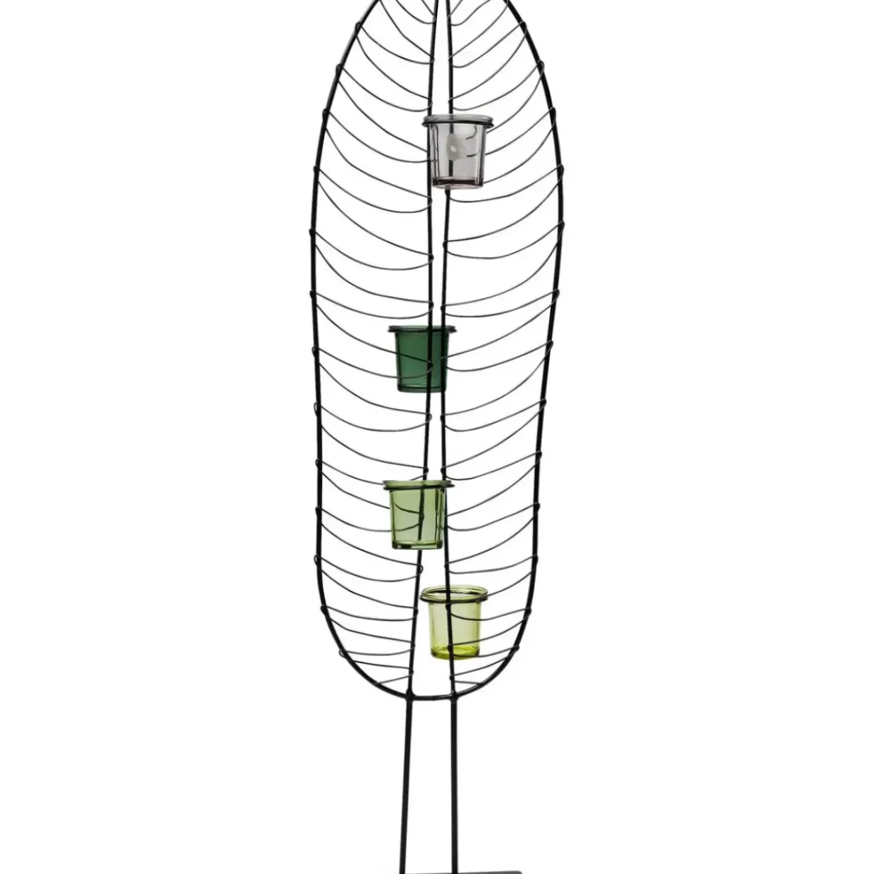 Teelichthalter Leaf Wire 86Cm