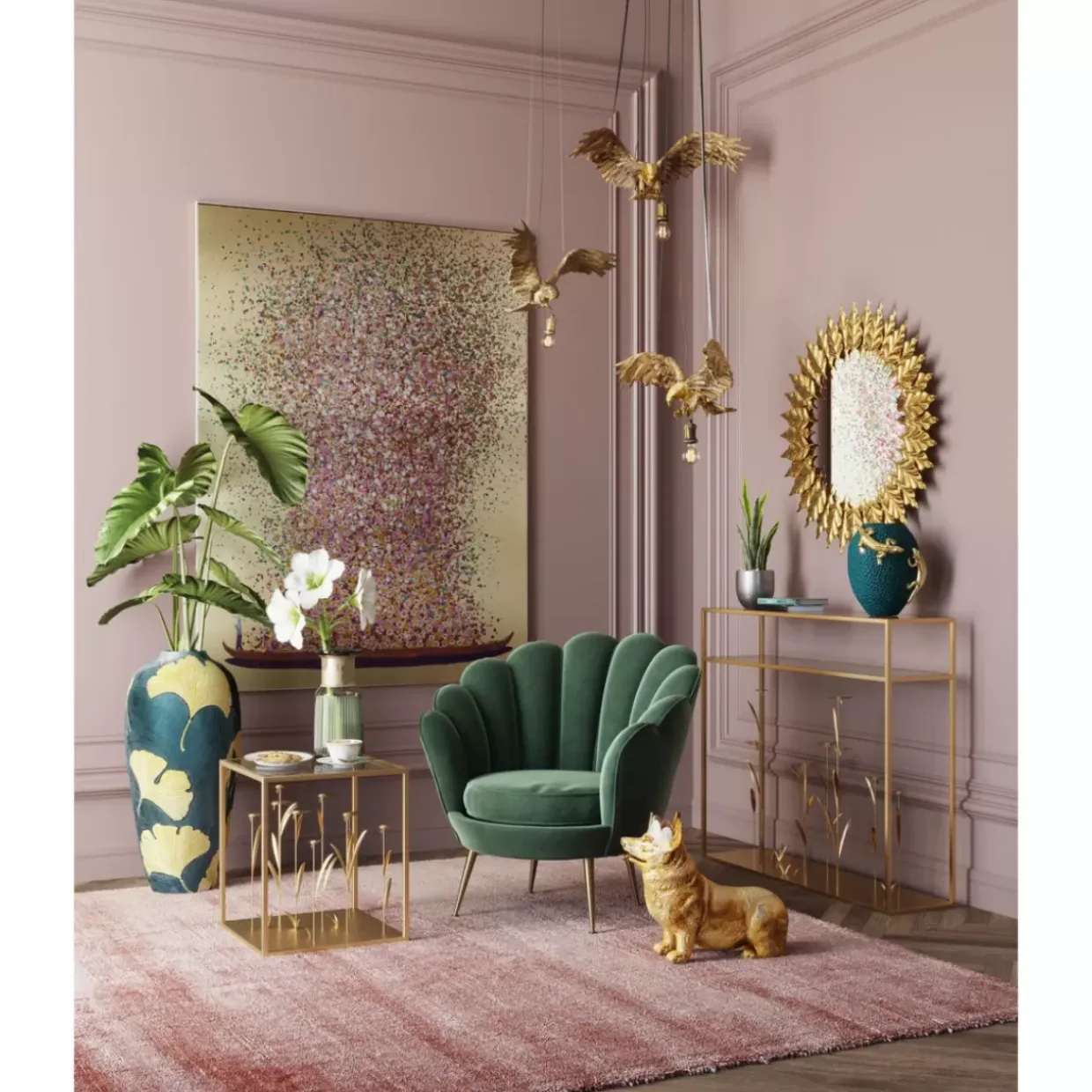 Teppich Cosy Girly 170X240Cm