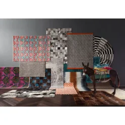 Teppich Kelim Pop Grey 170X240Cm