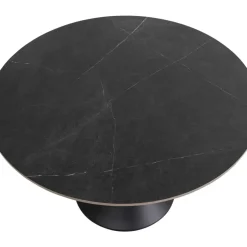 Tisch Grande Possibilita Schwarz O120Cm
