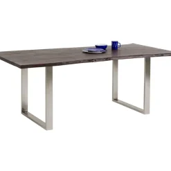 Tisch Harmony Dunkel Chrom 180X90