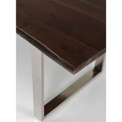 Tisch Harmony Dunkel Chrom 160X80