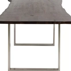Tisch Harmony Dunkel Chrom 160X80