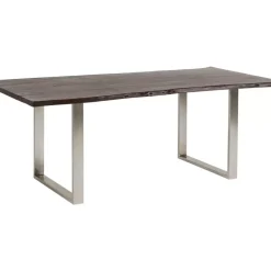 Tisch Harmony Dunkel Chrom 160X80