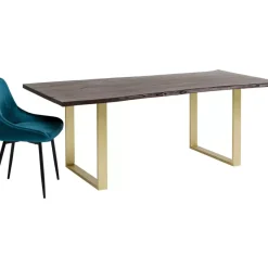 Tisch Harmony Dunkel Messing 180X90