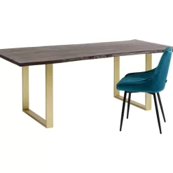Tisch Harmony Dunkel Messing 180X90