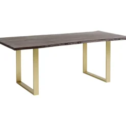 Tisch Harmony Dunkel Messing 160X80