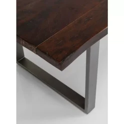 Tisch Harmony Dunkel Rohstahl 160X80
