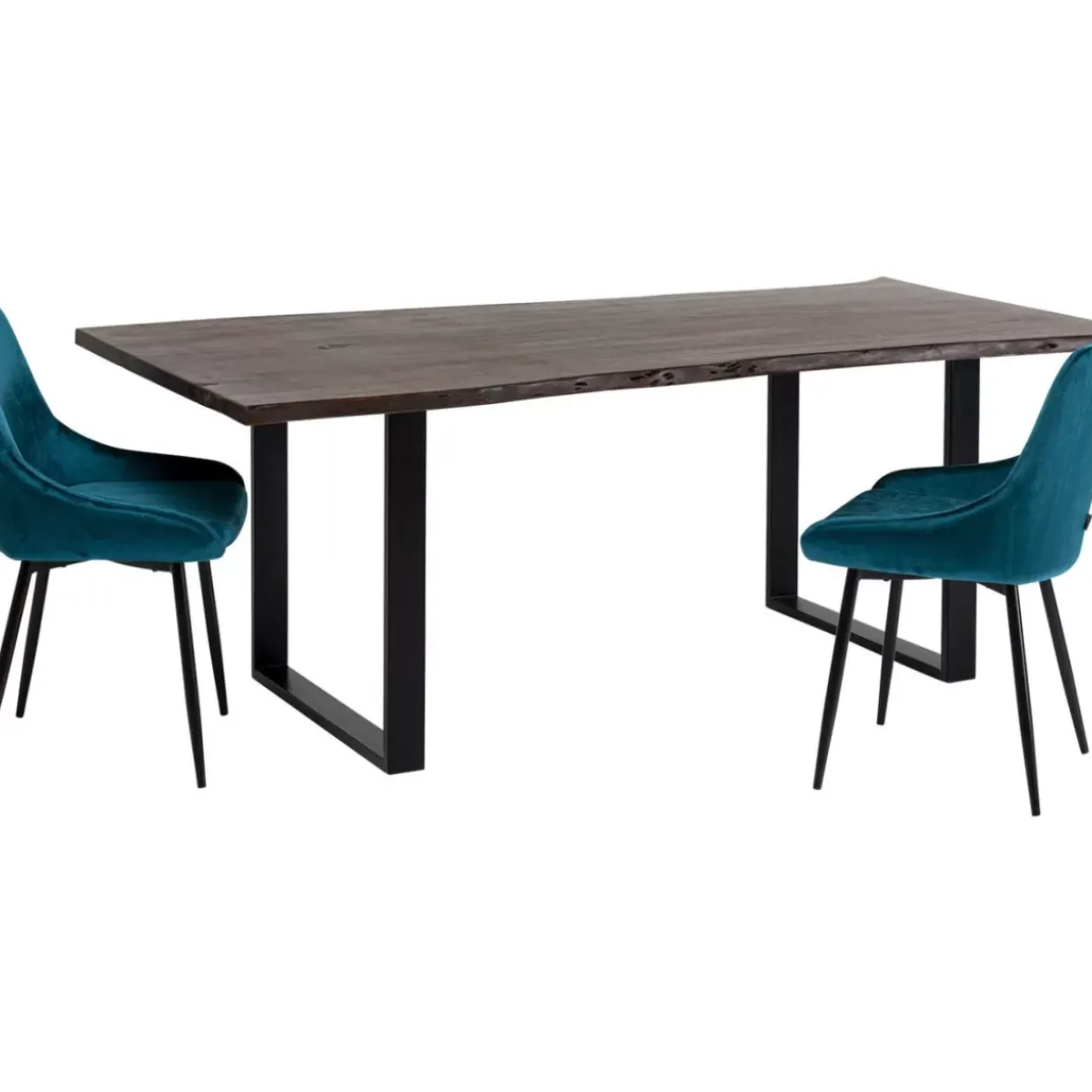 Tisch Harmony Dunkel Schwarz 180X90