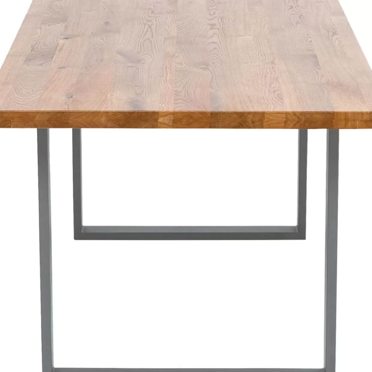 Tisch Jackie Eiche Rohstahl 160X80