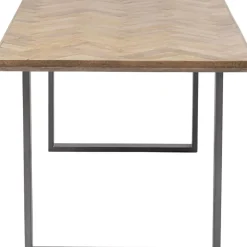 Tisch Parquet Rohstahl 180X90Cm