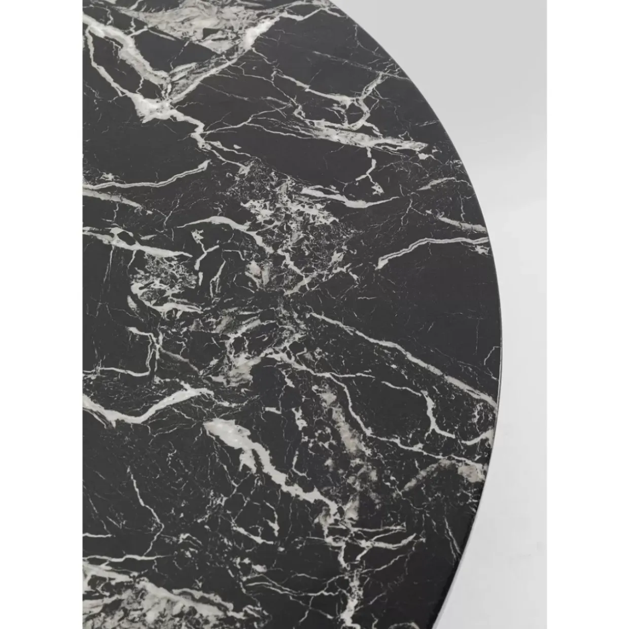 Tisch Schickeria Marmor Schwarz O110Cm