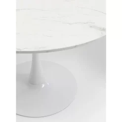 Tisch Schickeria Marmor Weis O110Cm