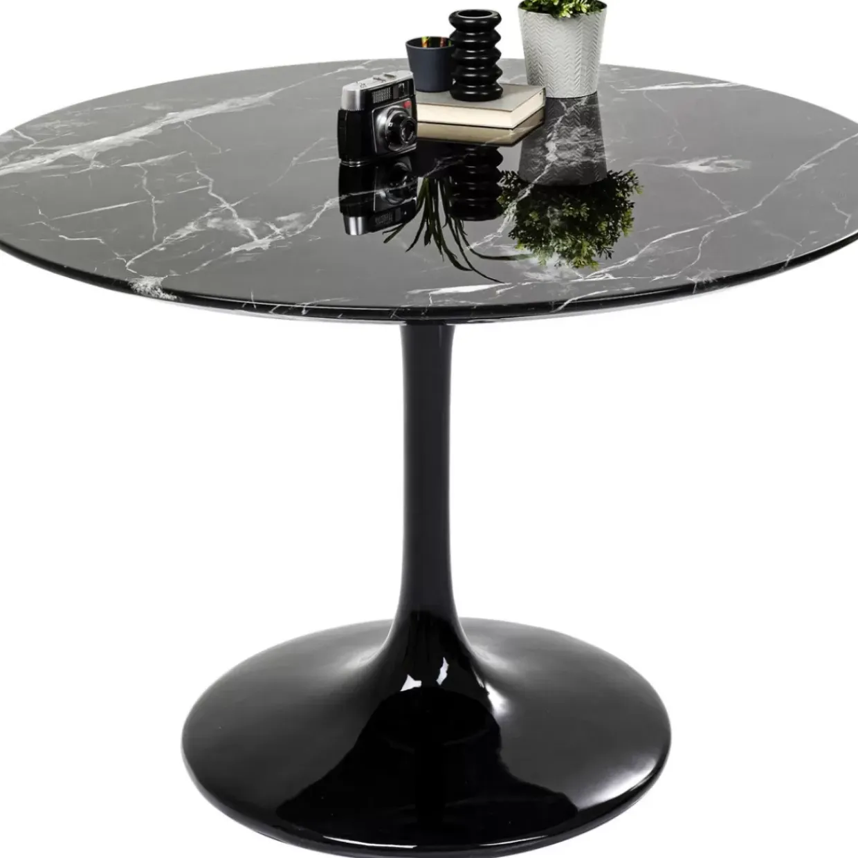 Tisch Solo Marble Schwarz O110