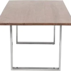 Tisch Symphony Dunkel Chrom 200X100