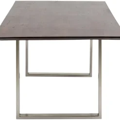Tisch Symphony Dunkel Chrom 180X90