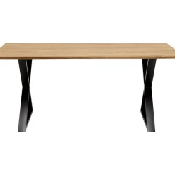 Tisch Symphony Eiche Cross Schwarz 200X100Cm