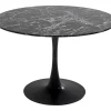 Tisch Veneto Marmor Schwarz O110Cm