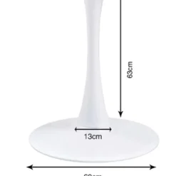Tischgestell Schickeria Weis O110Cm
