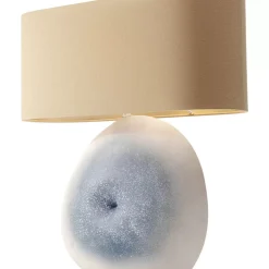 Tischleuchte Agate Blau