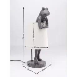 Tischleuchte Animal Frog Grau