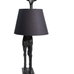 Tischleuchte Animal Giraffe Matt Schwarz