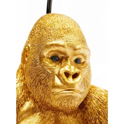 Tischleuchte Animal Monkey Gorilla Gold