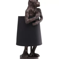 Tischleuchte Animal Monkey Braun Schwarz