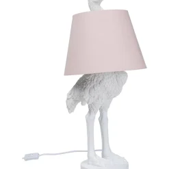 Tischleuchte Animal Ostrich Weis 66Cm