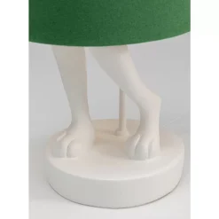 Tischleuchte Animal Rabbit Weis/Grun 68Cm