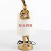 Tischleuchte Animal Rabbit Gold/Weis 50Cm