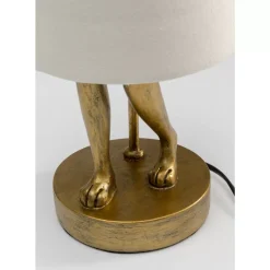 Tischleuchte Animal Rabbit Gold/Weis 50Cm