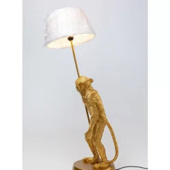 Tischleuchte Animal Standing Monkey Gold 51Cm