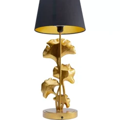 Tischleuchte Leaf Gold
