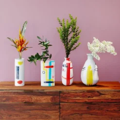 Vase Art Face Colore 38