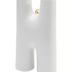 Vase Funny Teeth Weis 16Cm