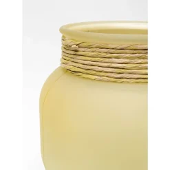 Vase Isola Storm Gelb 18Cm