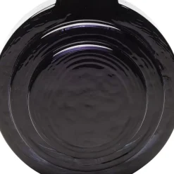 Vase Las Vegas Disc Schwarz