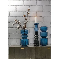 Vase Marvelous Duo Blau 42Cm