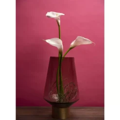 Vase Noble Braun 40Cm